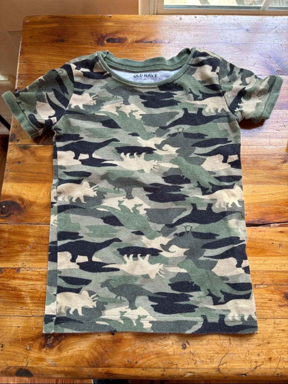 Boys Old Navy Camouflage Pajamas Size 5T